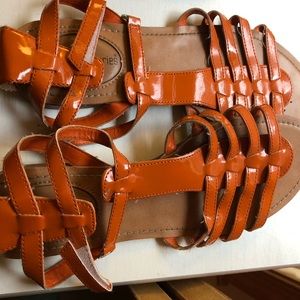 Orange Sandals